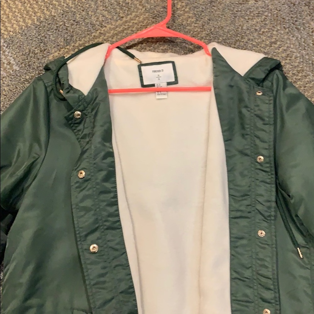 Green jacket